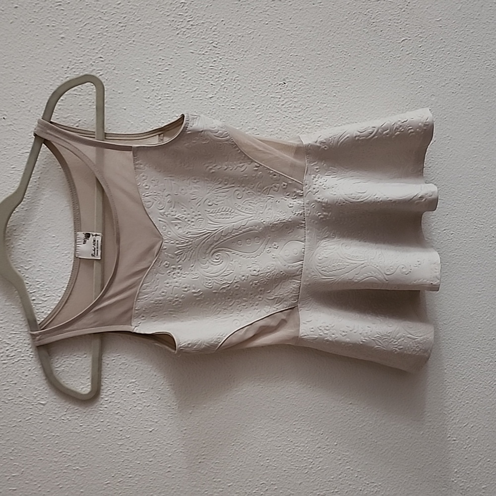 Rachel Kate tank top small cream color